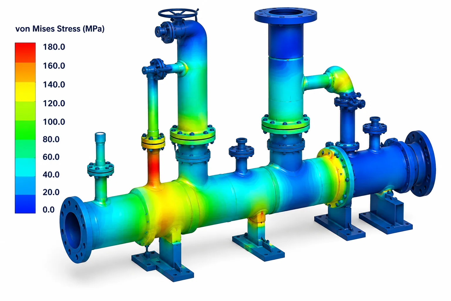 Piping stress analysis engineering